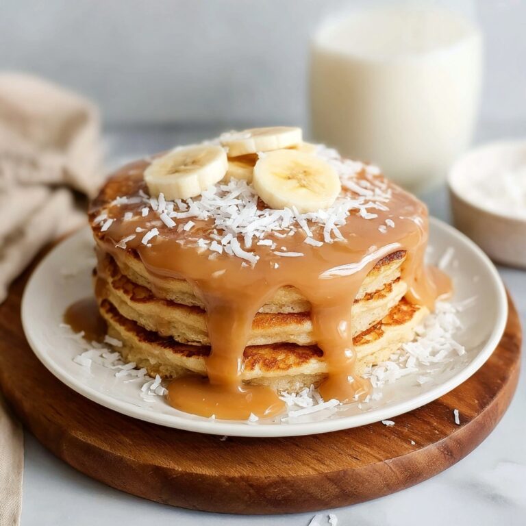 Sweet Coconut Cream Pancakes Recipe