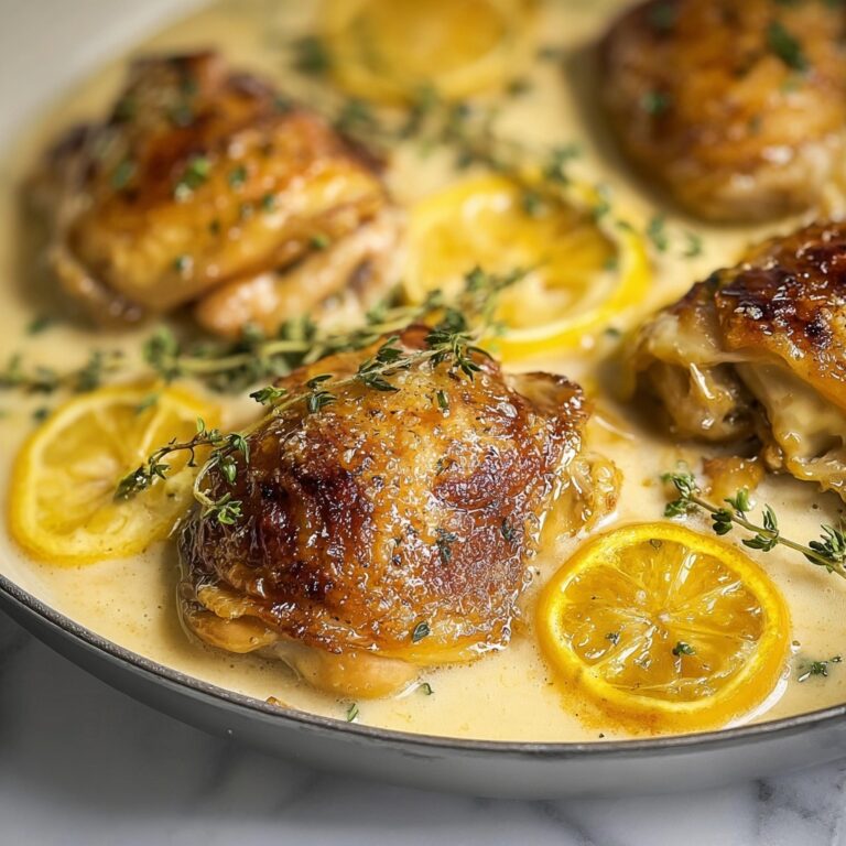 Lemon Cream Chicken Recipe