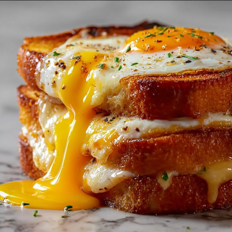 Air Fryer Cheesy Egg Toast Recipe