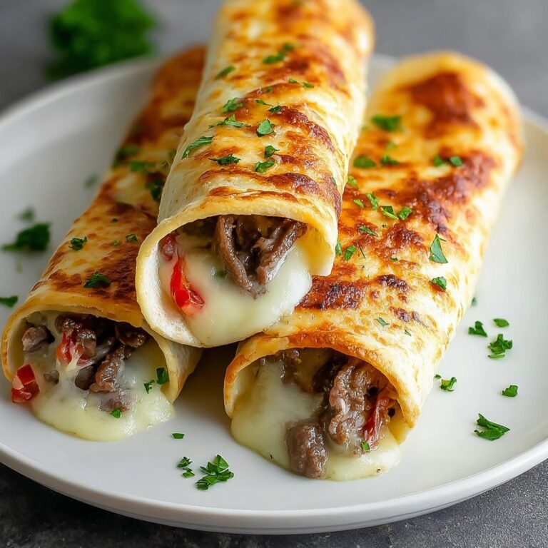 Keto Philly Cheesesteak Roll-Ups Recipe
