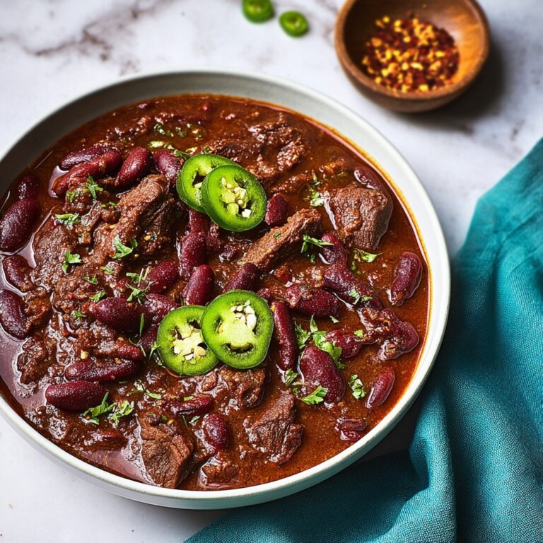 Short Rib and Chorizo Chili Recipe