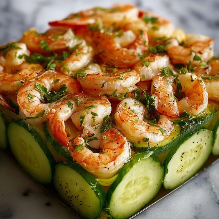 Shrimp and Cucumber Salad with Soy Sauce and Sesame Vinaigrette Recipe