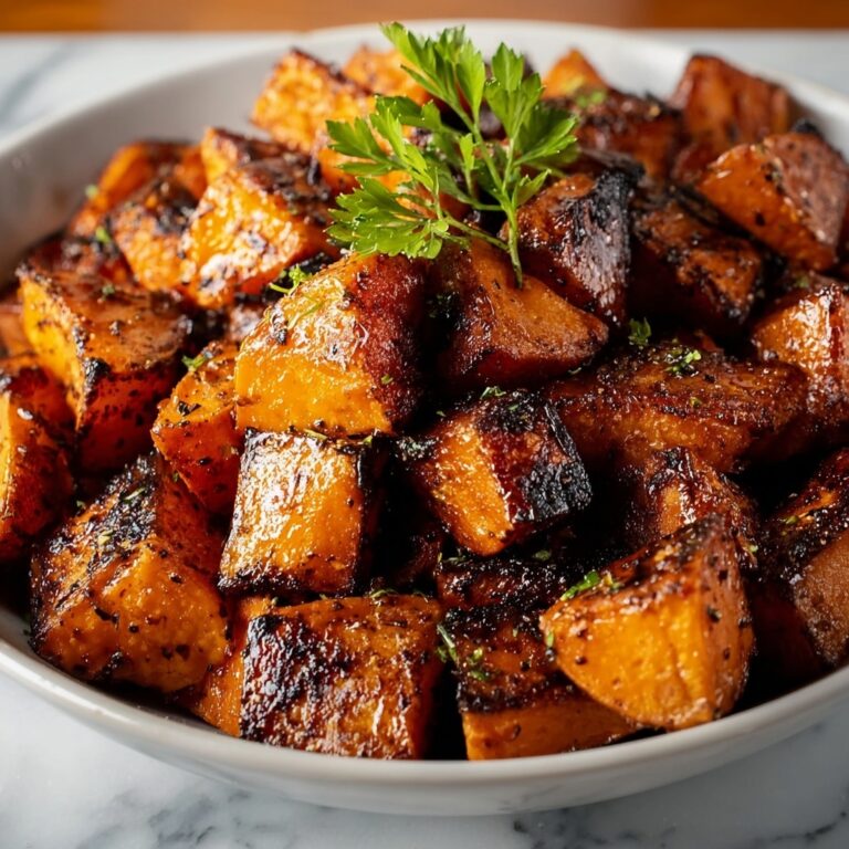 Cinnamon Maple Roasted Sweet Potatoes Recipe