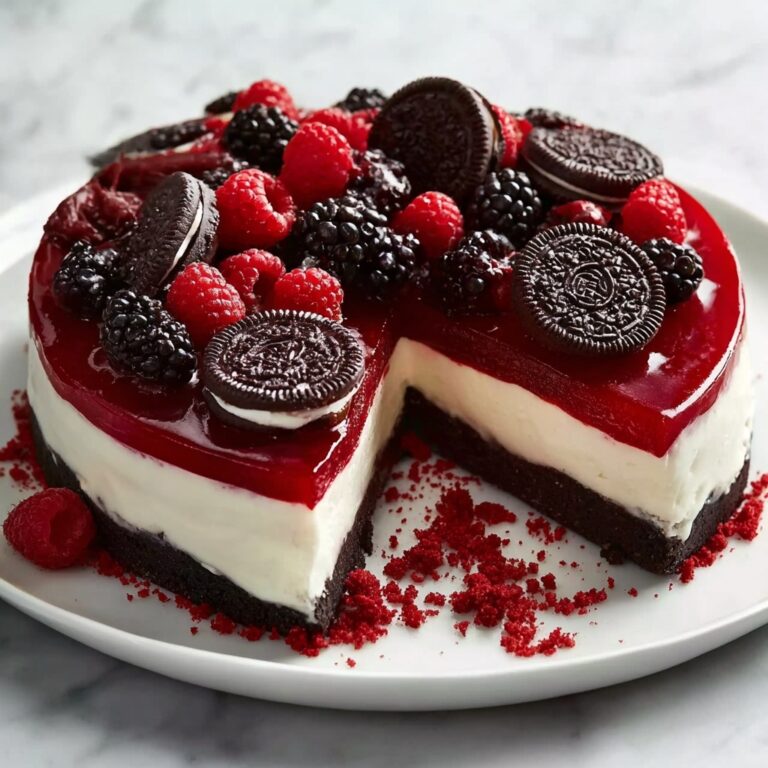 Cheesecake with Red Velvet Cookie Dough Recipe