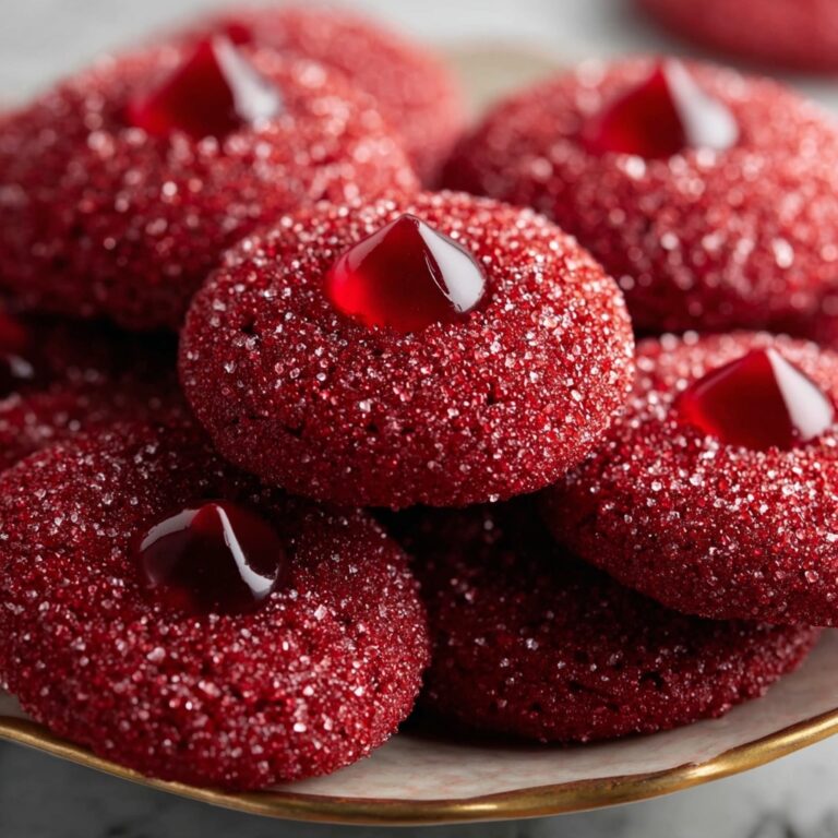 Hershey’s Red Velvet Blossoms Cookies Recipe