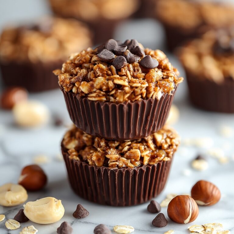 No-Bake Peanut Butter Granola Cups Recipe