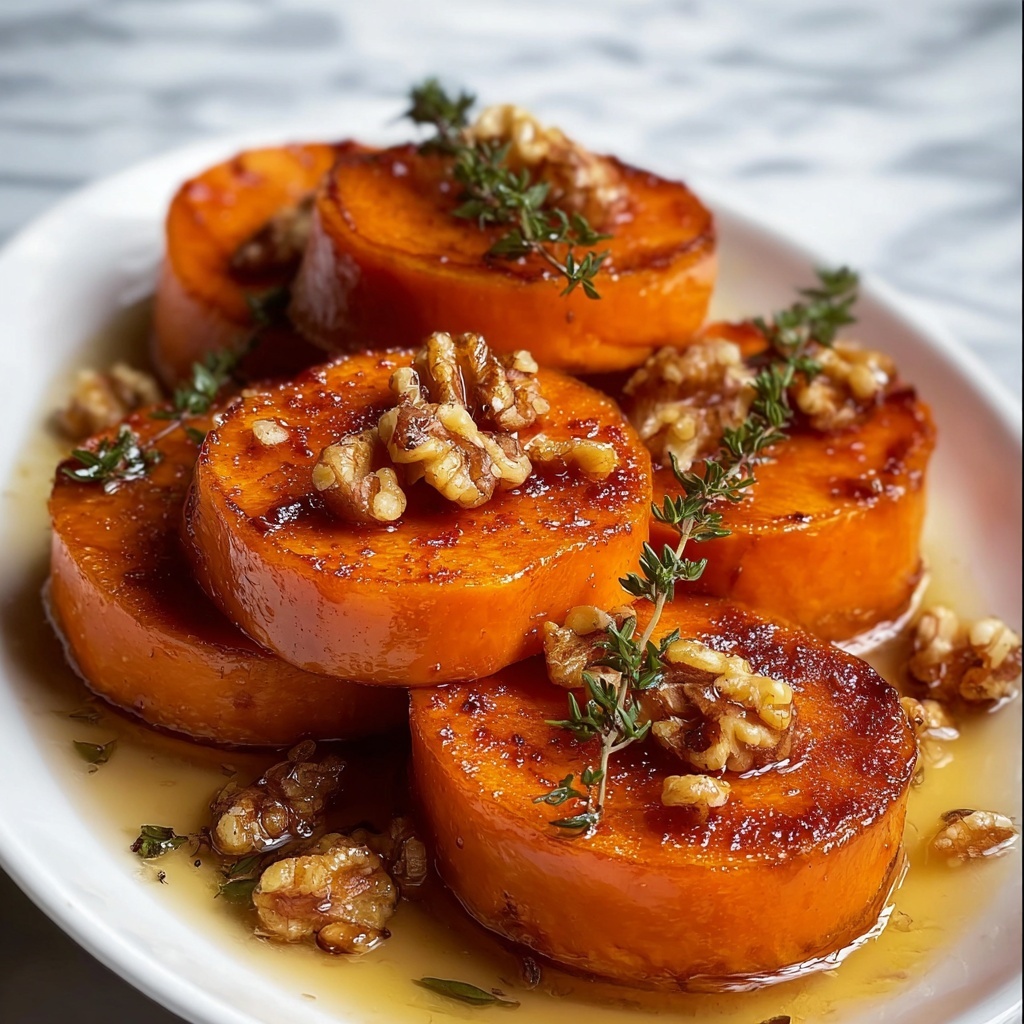 Walnut Maple Roasted Sweet Potatoes Recipe - Recipe Image