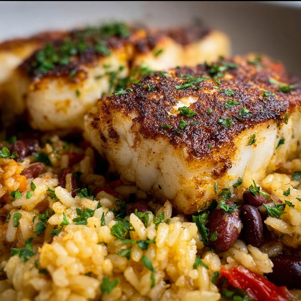 One Pan Fish and Risoni Recipe - Recipe Image