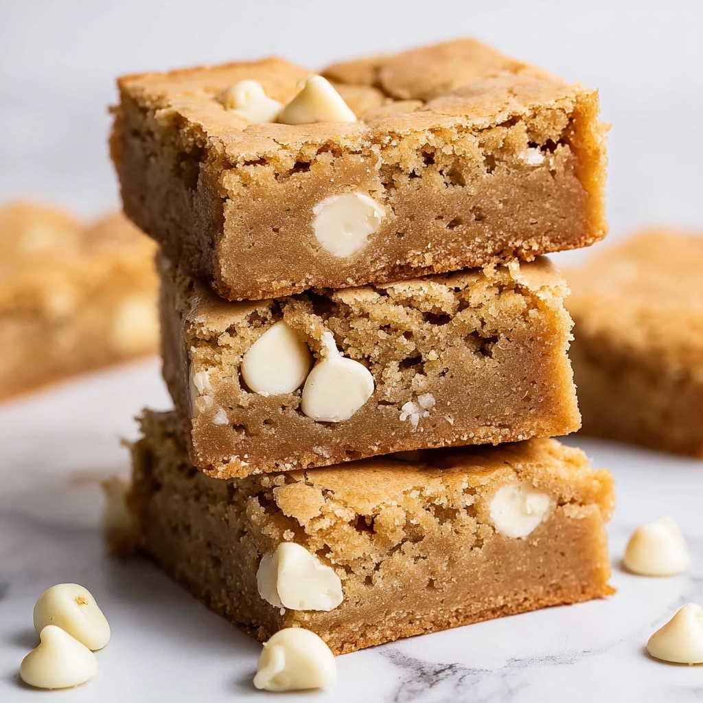 Irresistible Blondies Recipe - Recipe Image