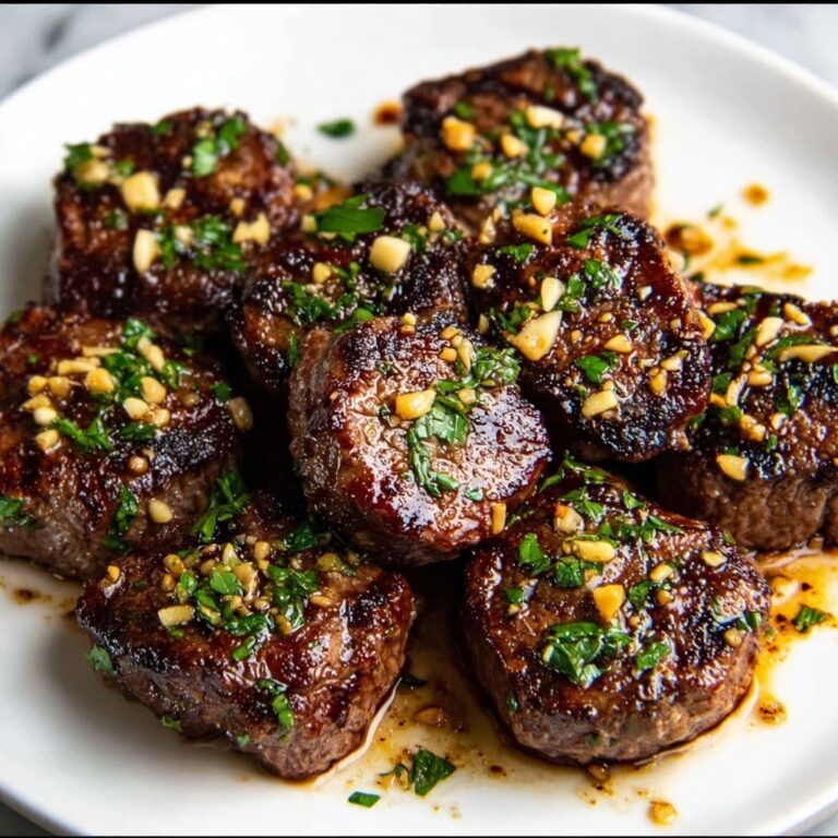 Garlic Steak Bites Recipe